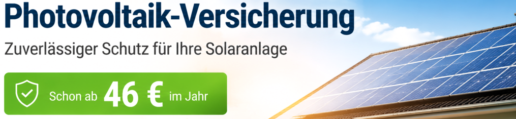 Photovoltaikversicherungen